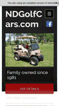 Mobile Screenshot of ndgolfcars.com